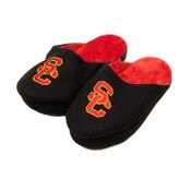 USC Trojans Black SC Interlock Waffle Slipper